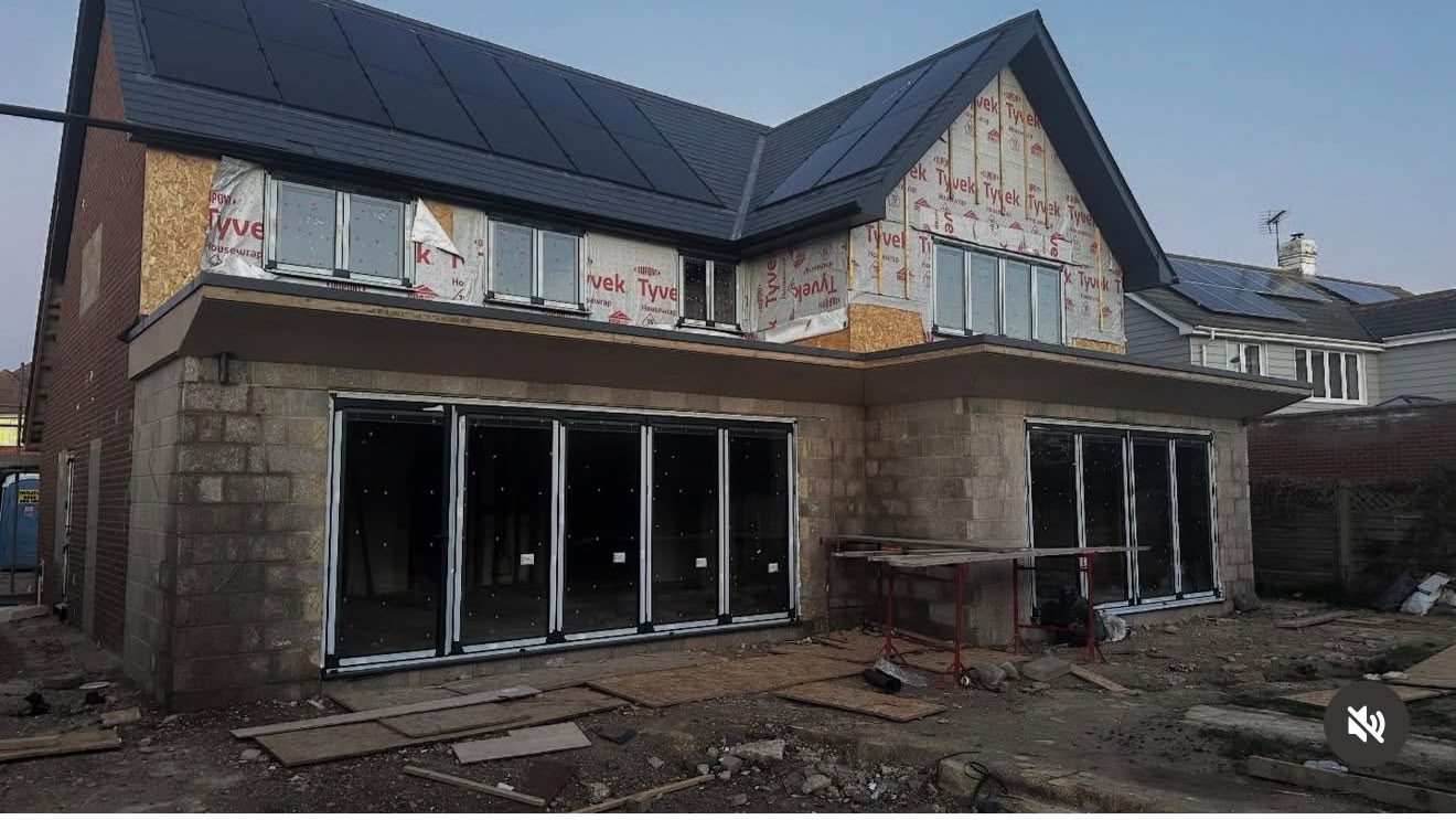 Domestic flat roof on a house extension waterproofed by Platinum Flat Roofing in Bromley and Kent, project photograph 3