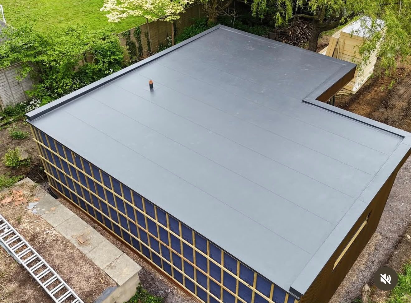 New build and extension flat roof waterproofing completed by Platinum Flat Roofing in Kent and London, project photograph 9